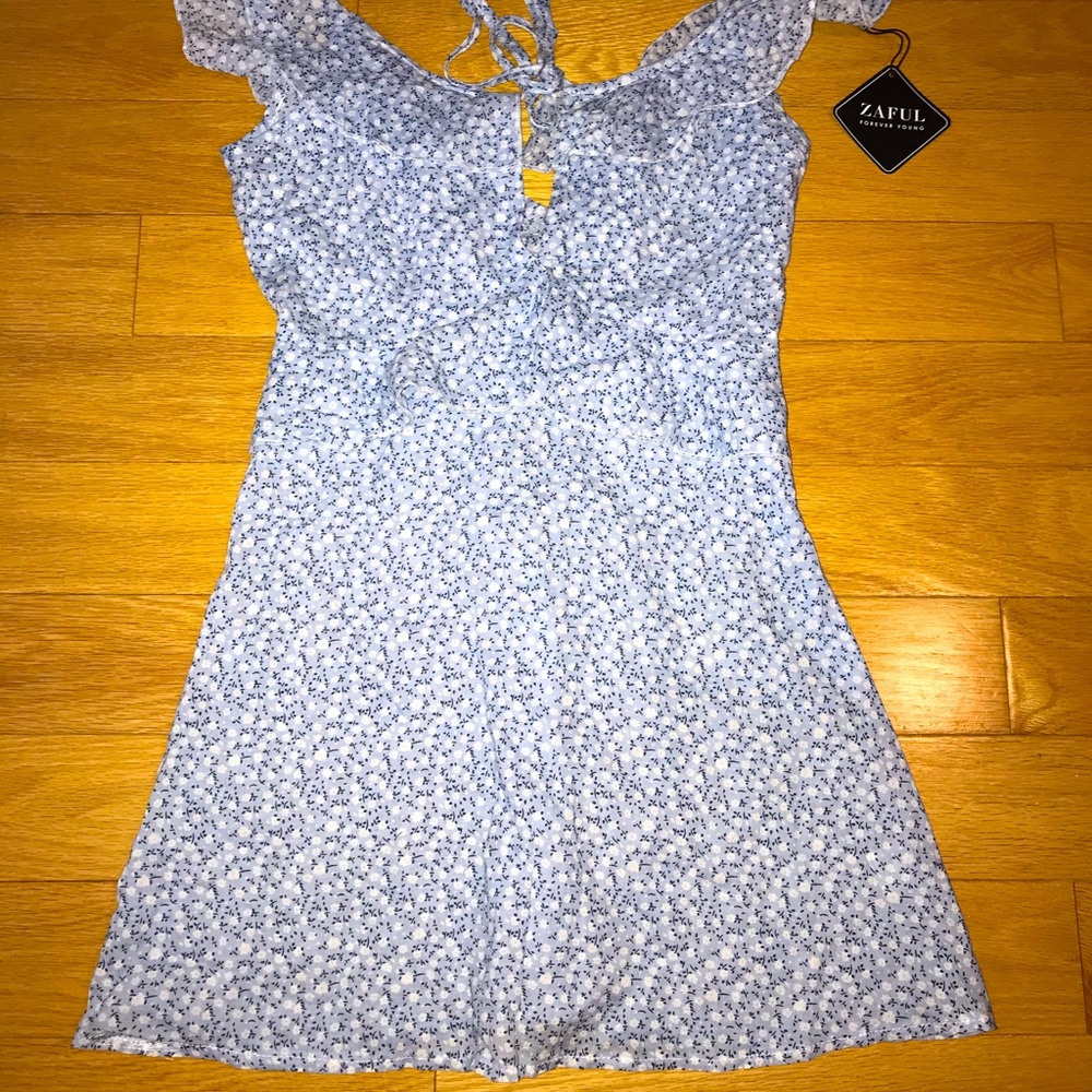 Mini floral dress